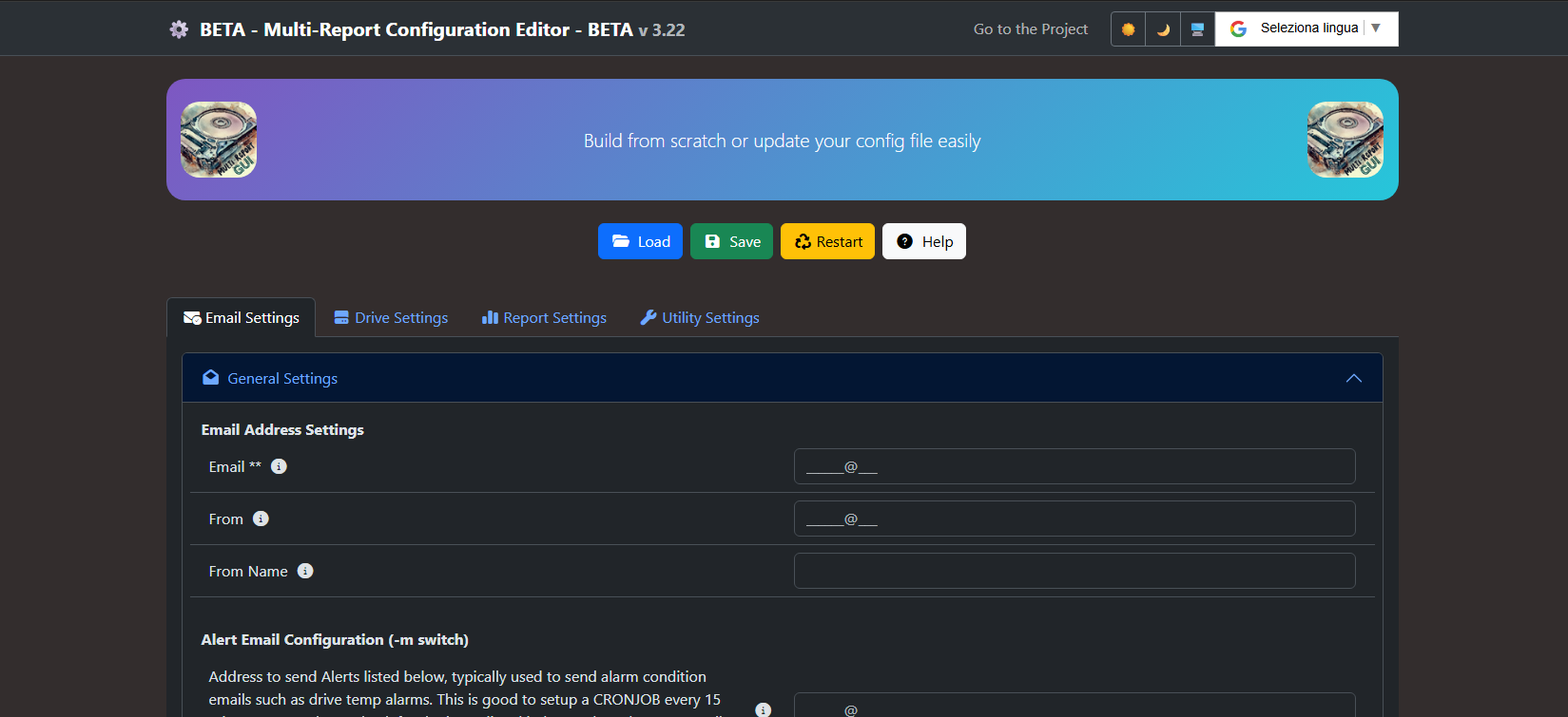Configuration Editor